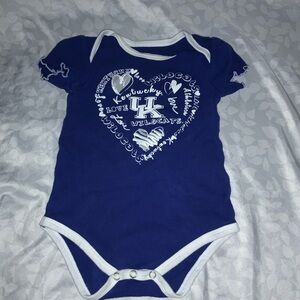 UK Blue Kentucky Wildcats Kids One Piece 18m team athletics